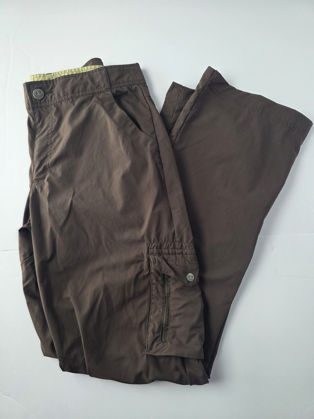 REI  Women's Hiking Cargo Pants  UPF 50+ Size 12 TALL